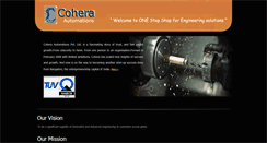 Desktop Screenshot of cohera.in