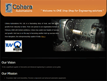 Tablet Screenshot of cohera.in